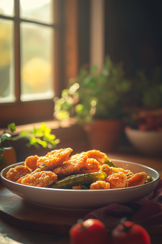 Healthy Fried Pickles