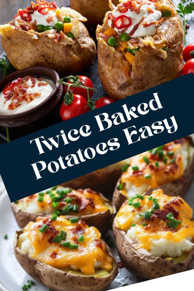 Twice Baked Potatoes Easy