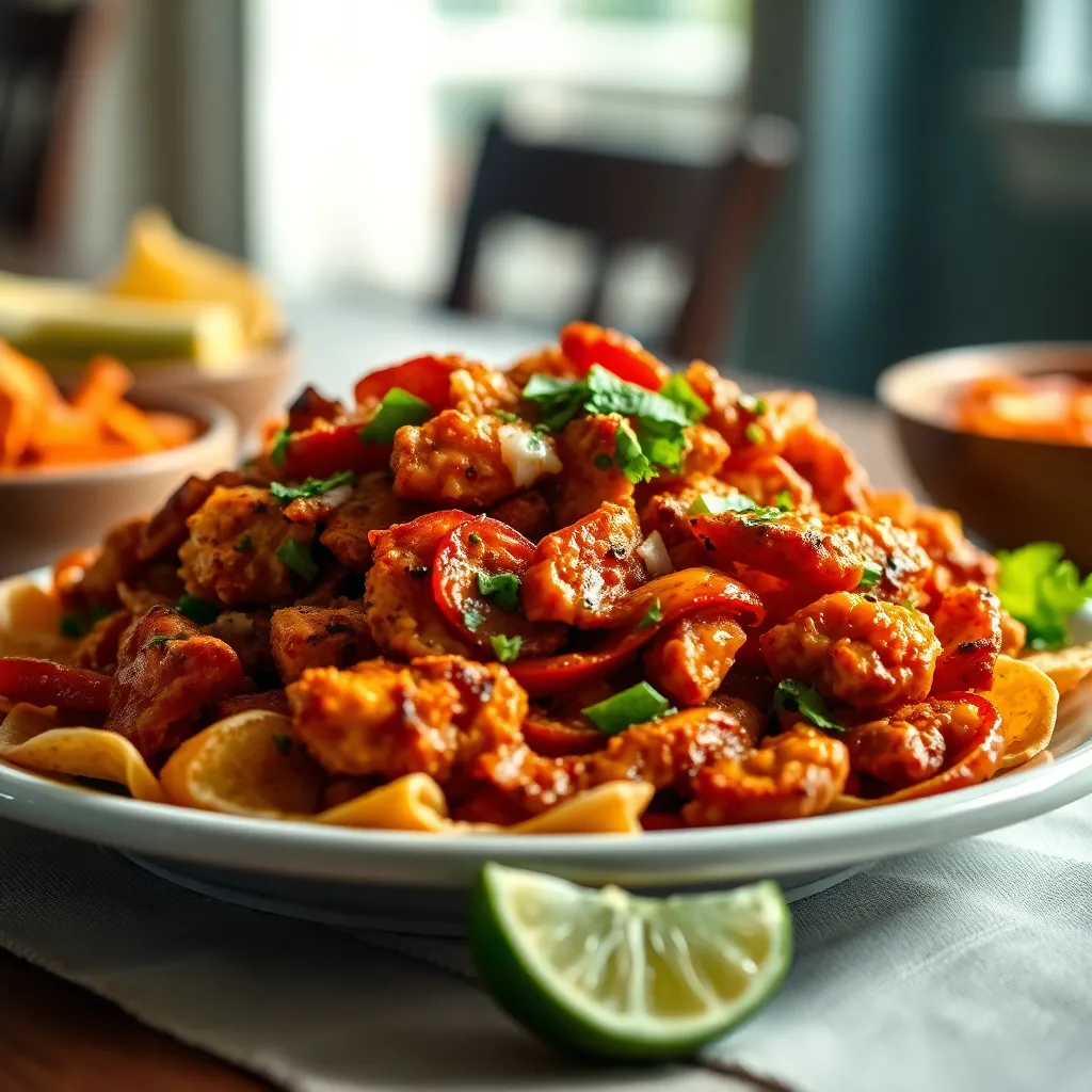 Air Fryer Chicken Fajitas