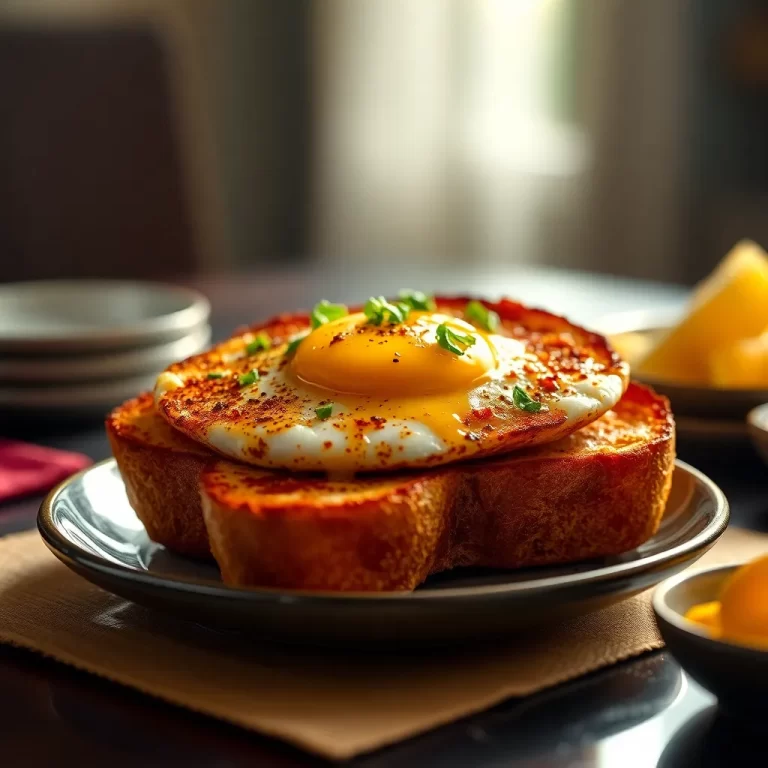 Air Fryer Egg Toast Recipe