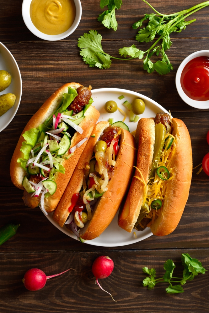 Air Fryer Hot Dog