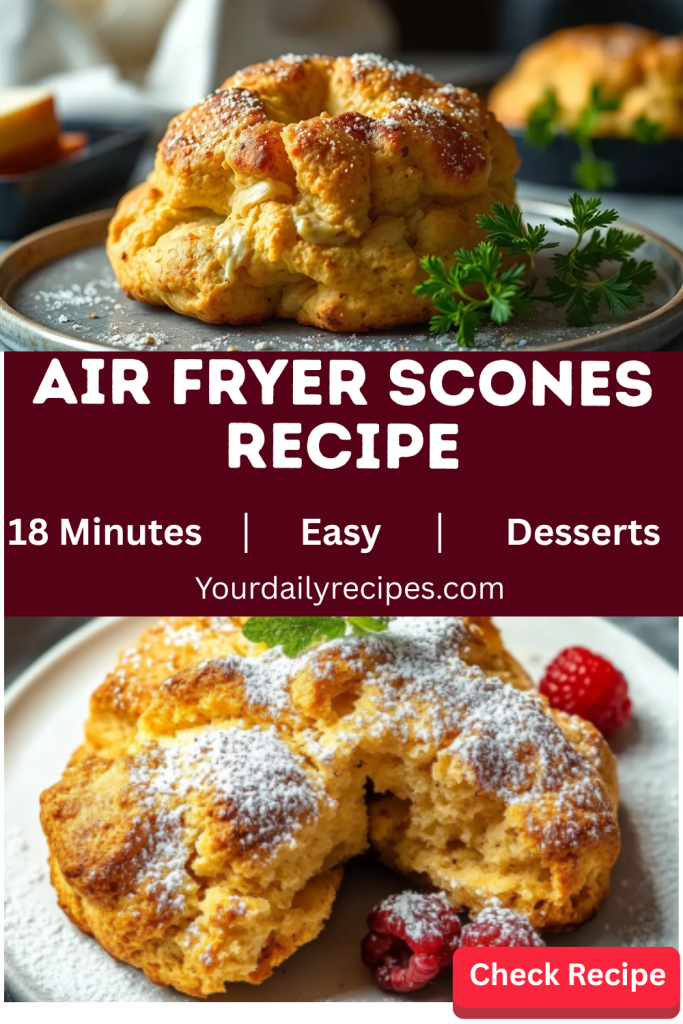 Air Fryer Scones Recipe