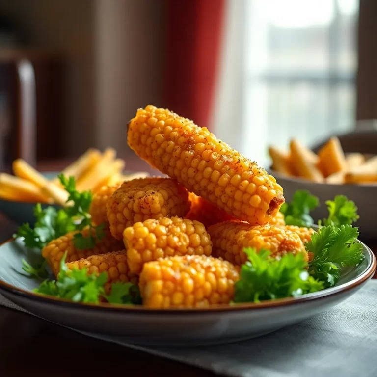 Air fryer corn on the cob