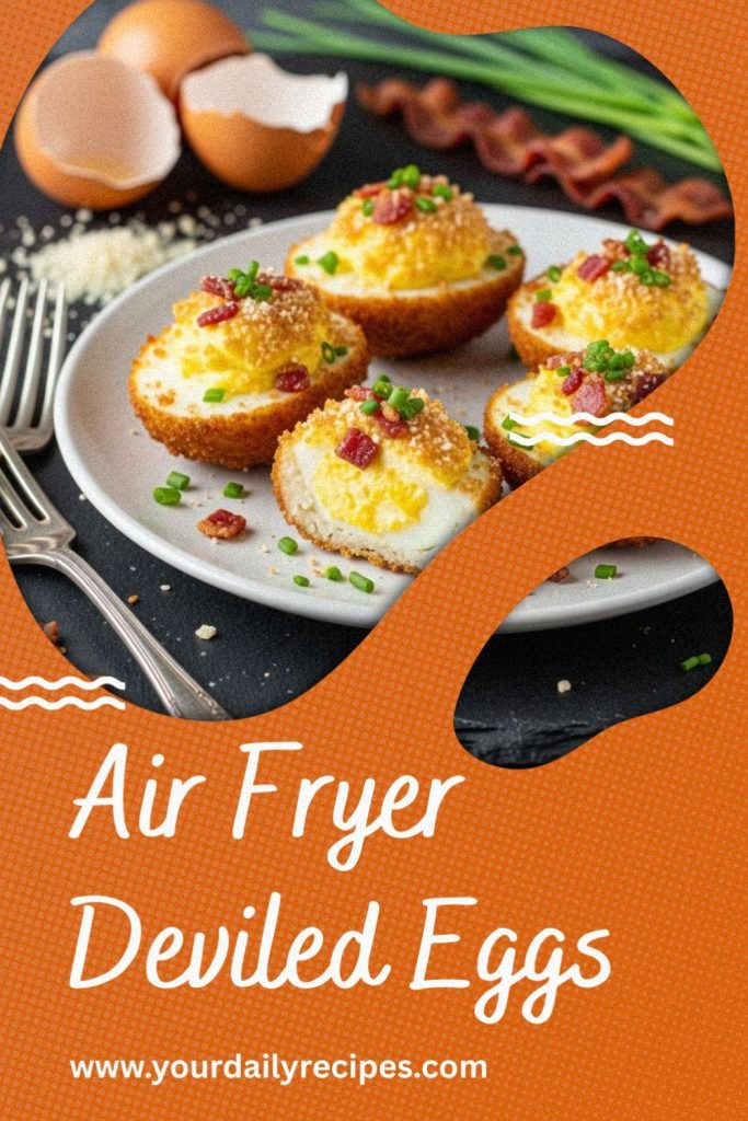 Air fryer deviled eggs