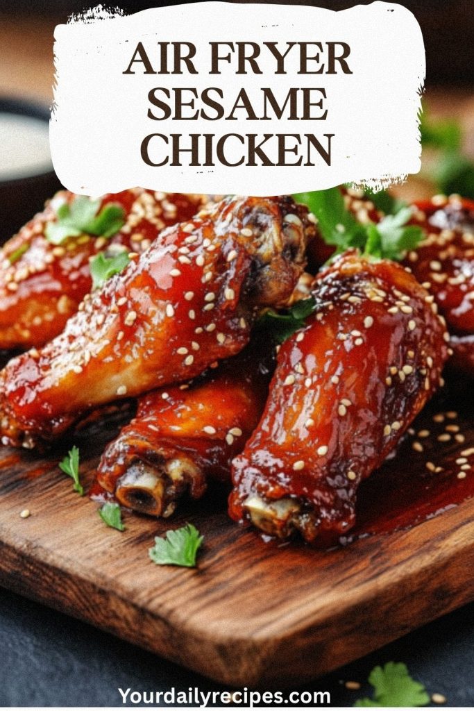 Air fryer sesame chicken Recipe
