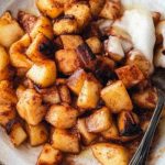 Air fryer apple dessert