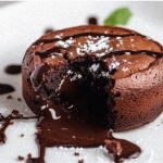 Air fryer chocolate cakes
