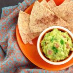 Air fryer cinnamon tortilla chip
