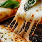 Air fryer flatbread pizza