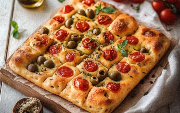 Air fryer focaccia bread