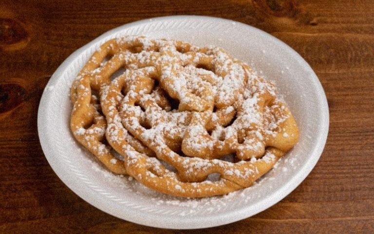 Air fryer funnel cakes
