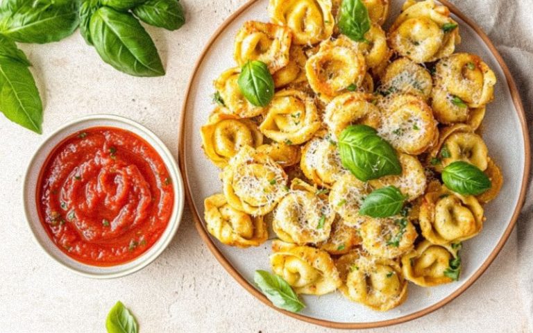 Air fryer tortellini