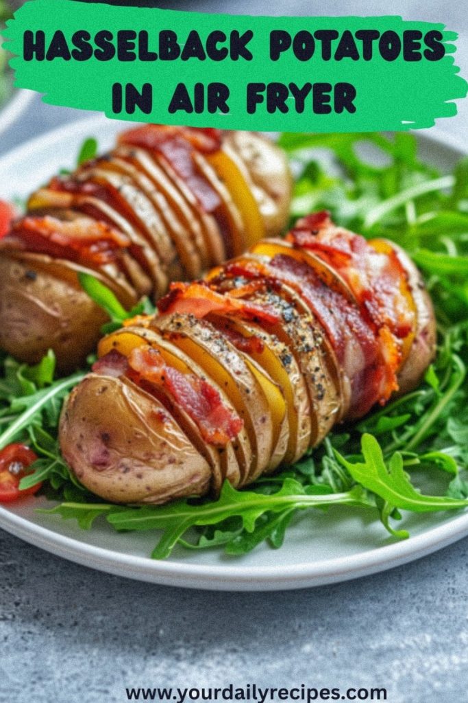Hasselback potatoes in air fryer