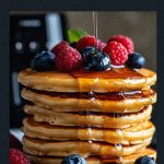 Air Fryer Fluffy Pancakes