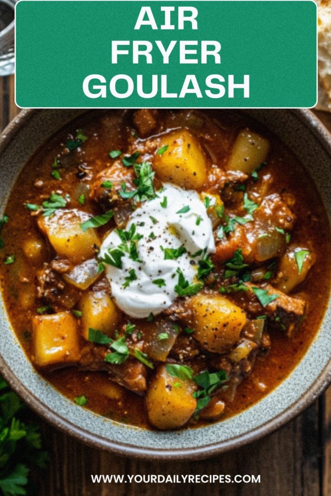 Air Fryer Goulash Recipe