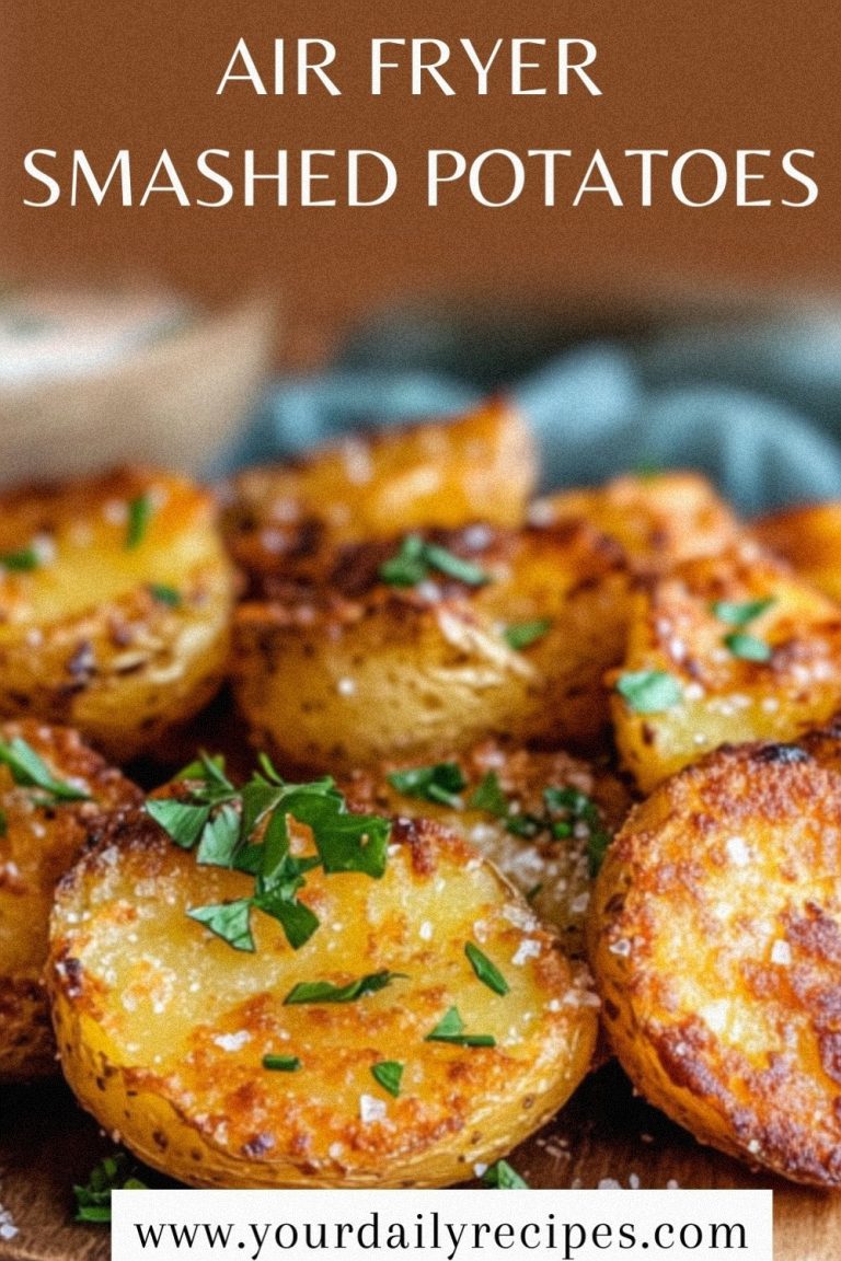 Air Fryer Smashed Potatoes