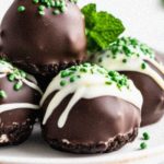 Air fryer Mint Oreo truffle