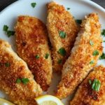 Panko Crusted Chickens Air Fryer