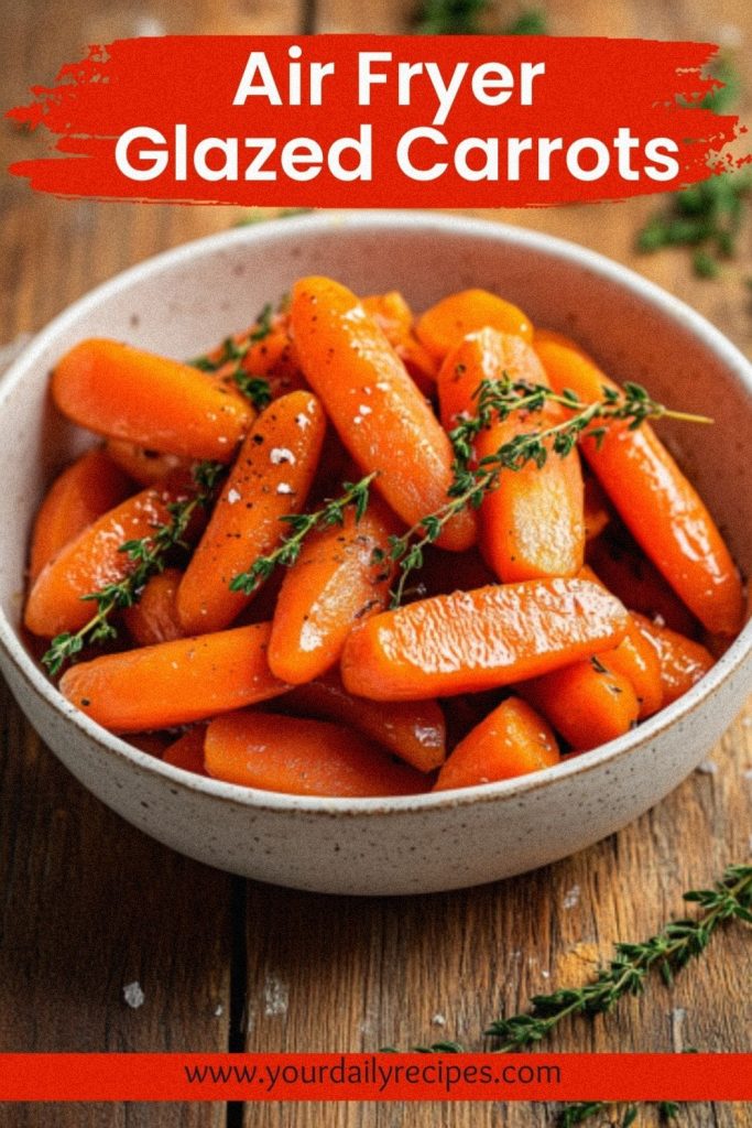 Air Fryer Glazed Carrots