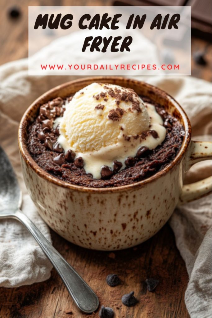 Mug Cake In Air Fryer