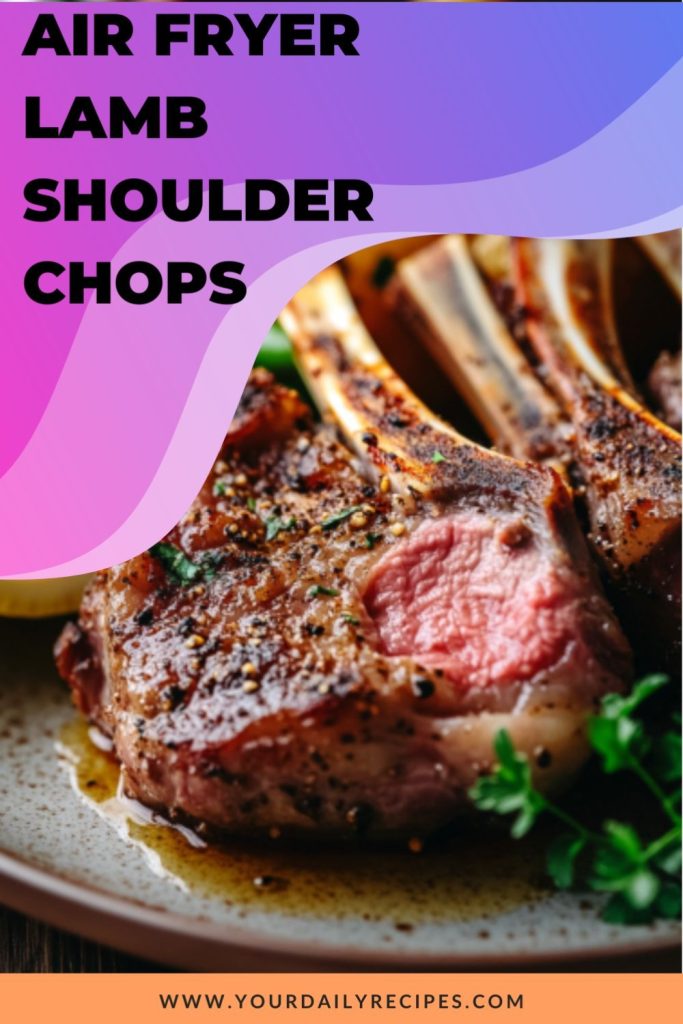 Air Fryer Lamb Shoulder Chops