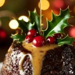 air fryer Christmas puddings