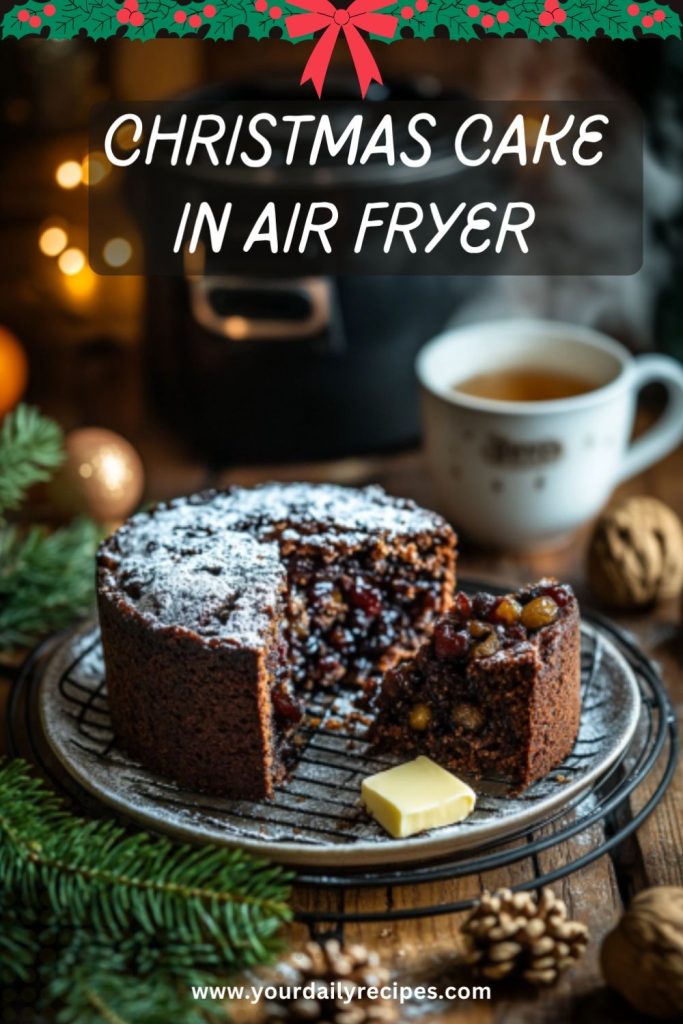christmas cake in air fryer