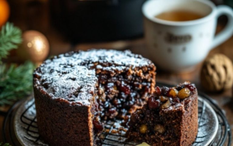 christmas cake in air fryers