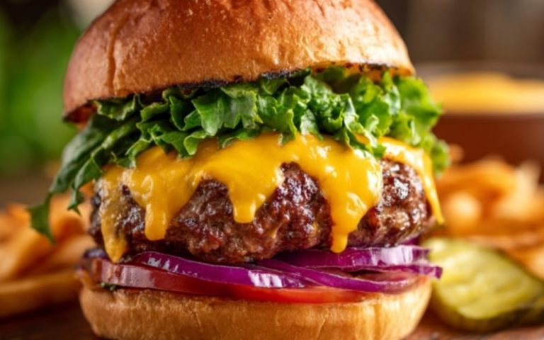 air fryer Burger