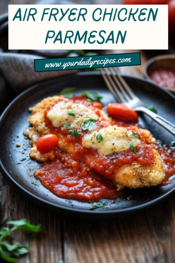 air fryer Chicken Parmesan
